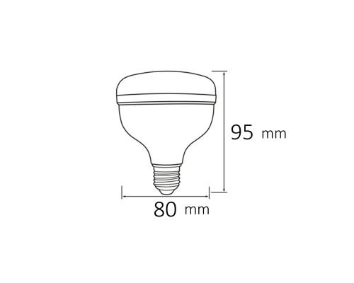 Світлодіодна лампа CRYSTAL-20 20W E27 6400K
