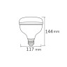 Світлодіодна лампа CRYSTAL-40 40W E27 6400K · HOROZ ELECTRIC · 20802 — 3