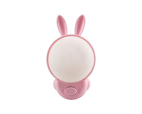 Нічник led BUNNY 2CCT рожевий