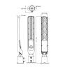 Світлодіодний світильник вуличний ROCKET-100 6400K · HOROZ ELECTRIC · 21082 — 3