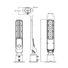 Світлодіодний світильник вуличний ROCKET-50 6400K · HOROZ ELECTRIC · 21077 — 3
