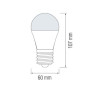 Cвітлодіодна лампа PREMIER-9 9W E27 6400K · HOROZ ELECTRIC · 21333 — 2