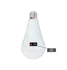 Cвітлодіодна лампа акумуляторна DURALITE-12 12W E27 6400K