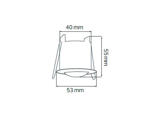 Датчик DUSTER білий