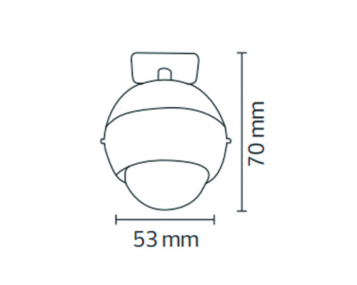 Датчик NAVARA білий