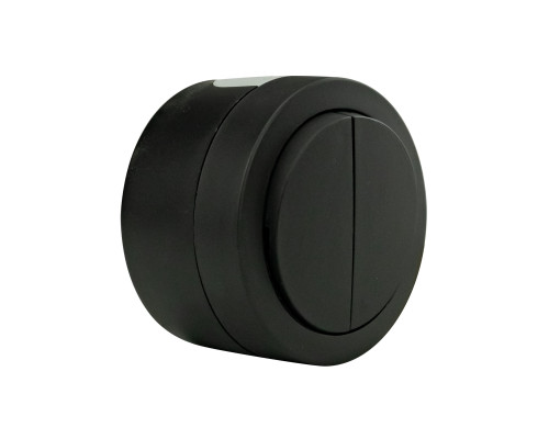 Вимикач 2-клавішний антрацит xOne