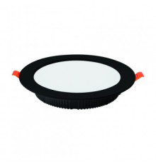 Світлодіодний світильник врізний ALEXA-20 20W 7000К Чорний