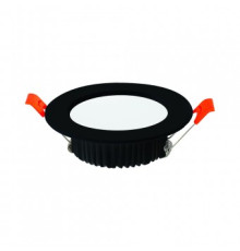 Світлодіодний світильник врізний ALEXA-8 8W 7000К Чорний