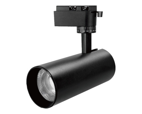 Світлодіодний світильник трековий BREMEN-30 3CCT 30W чорний