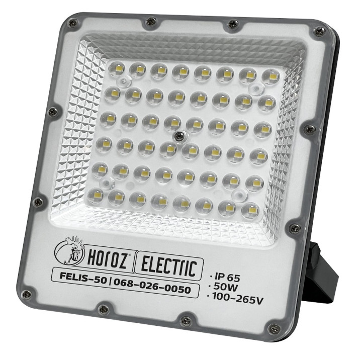 Прожектор світлодіодний FELIS-50 50W 6400К · HOROZ ELECTRIC · 21916