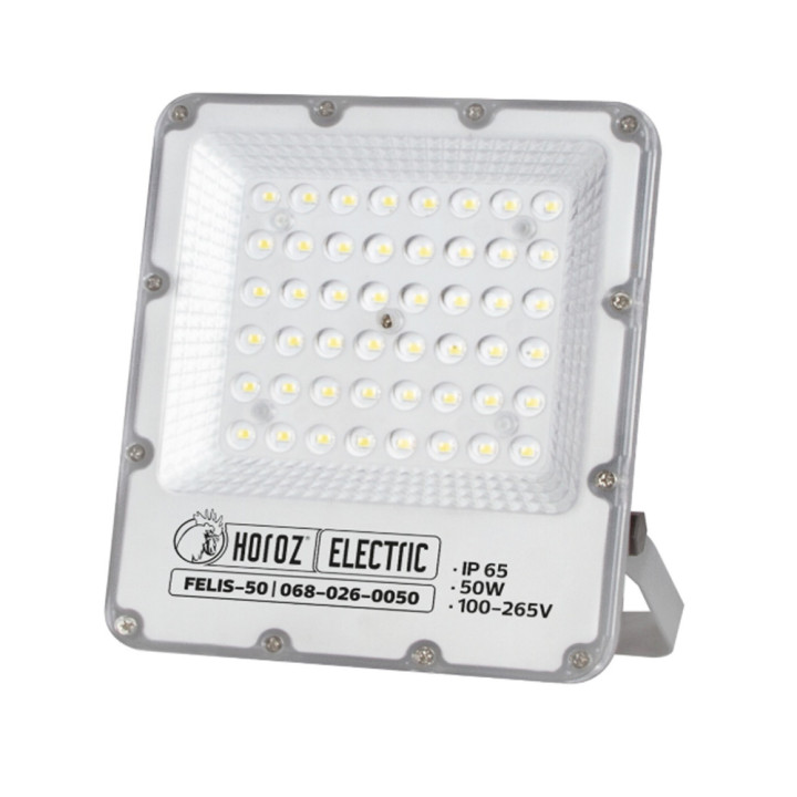 Прожектор світлодіодний FELIS-50 50W 6400К · HOROZ ELECTRIC · 21921