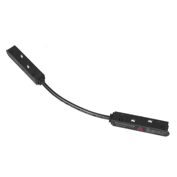 Кутовий конектор живлення для магнітного шинопровода MAGNET-C1 чорний · HOROZ ELECTRIC · 21902