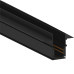 Шинопровід вбудований для магнітного трекового світильника MAGNET-R2 2м чорний