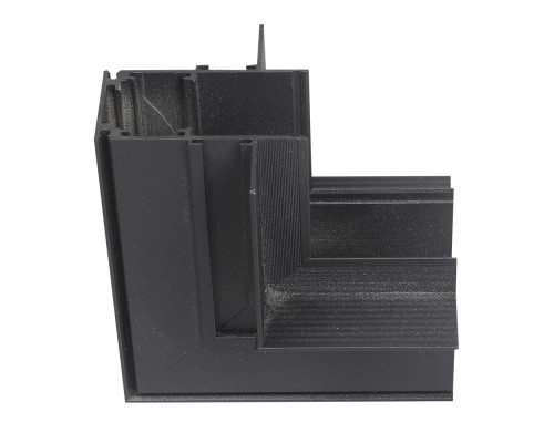 З'єднувач кутовий внутрішній для магнітного шинопровода вбудованого MAGNET-RW чорний