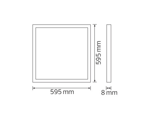 Світлодіодний світильник врізний SUPERNOVA 3CCT 50W