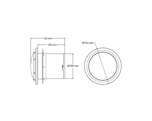 Вентилятор AIRYMAX-2 12W білий