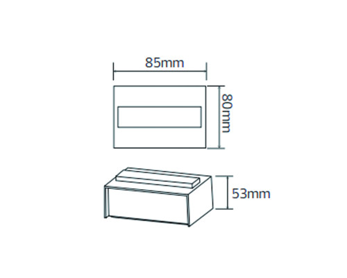 Світлодіодний світильник фасадний TWIST-5