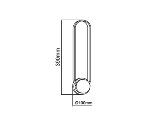 Світлодіодний світильник настінний ALWAYS-W