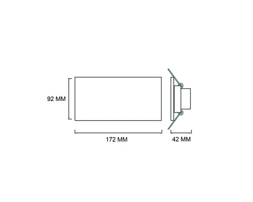 Корпуси під лампу AZELYA-3 чорний