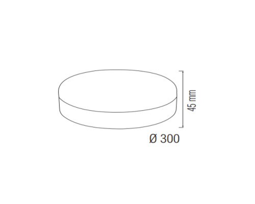 Світлодіодний світильник CARLA-48 48W 6400К