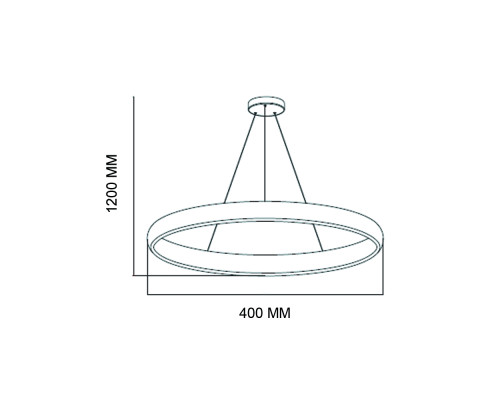 Світлодіодна люстра ESSENCE-30 30W