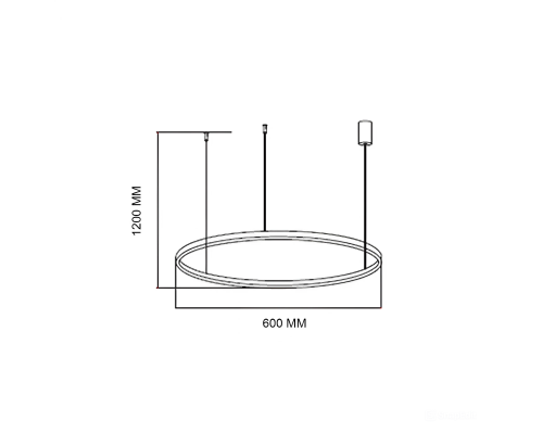 Світлодіодна люстра GRANDE-36 36W