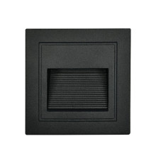 Світлодіодний світильник сходовий ICON-S 3W чорний