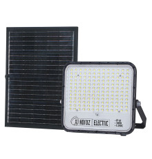 Прожектор світлодіодний з сонячною панеллю TIGER PRO-300 300W 6400K