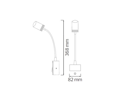 Світлодіодна підсвітка дзеркал-картин TURNA 3W