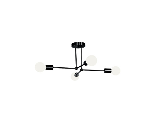 Світильник підвісний LORENZO-4 Е27 чорний