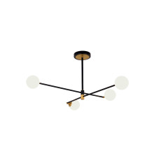 Світильник підвісний TORRENT-4 G9 чорний